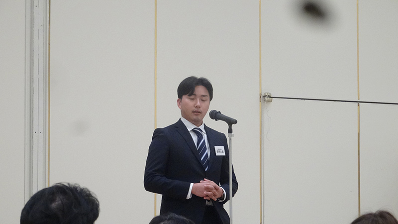 歓迎会の様子1
