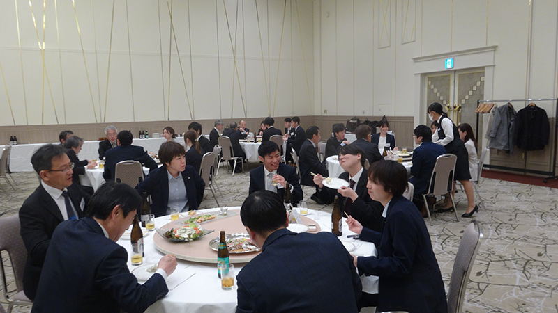 歓迎会会場の様子